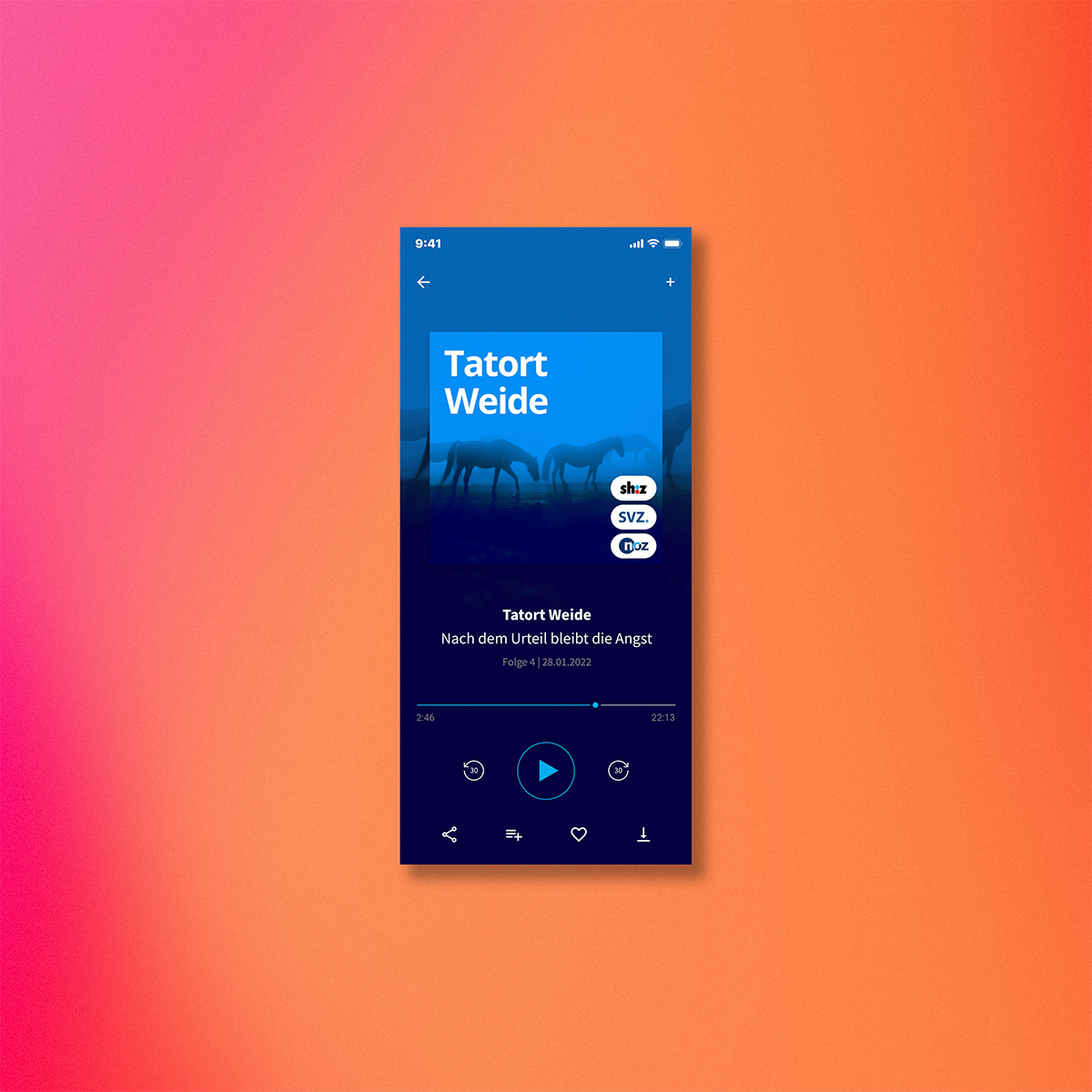 NOZ Audio App